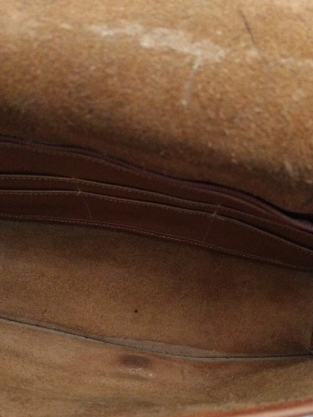 Dooney & Bourke Cognac Pebbled Leather Crossbody with Buckle
